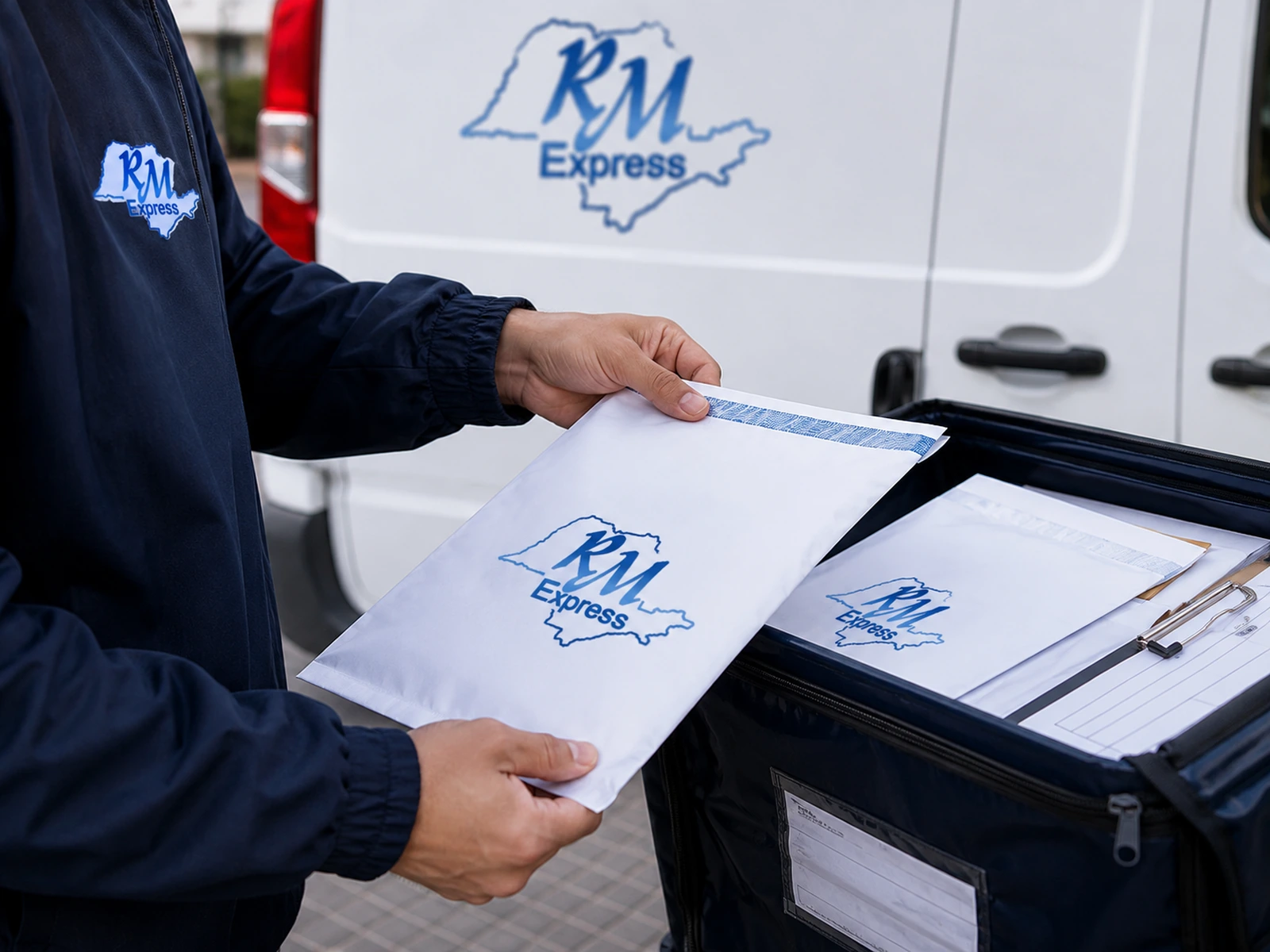Documentos e malotes RM Express